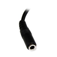 StarTech.com 15cm Audio Kabel 3,5mm Klinke auf 2x RCA/Cinch (Buchse/Stecker)