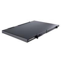 StarTech.com 1HE Verstellbares Server Rack Fachboden - 150 kg - Verstellbare Einbautiefe 49,5 bis 97,4 cm - Universales Ablagefach für 19 Zoll AV, Netzwerk und Server Racks/Schränke - 70 cm tief