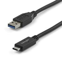 StarTech.com 1m USB-A zu USB-C-Ladekabel, USB 10Gbps, Laden und Synchronisieren, 3A, USB-IF-zertifiziert - USB Ladekabel