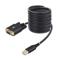StarTech.com 1P10FFCN-USB-SERIAL Serien-Kabel Schwarz 3 m USB Typ-A DB-9