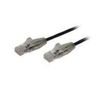 StarTech.com 2 m Cat6-Kabel - Schlank - Snagless RJ45-Anschlüsse - Schwarz