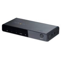 StarTech.com 2-Port 8K HDMI Switch, HDMI 2.1 Switch 4K 120Hz/8K 60Hz UHD, HDR10+, HDMI Switch 2 Eingänge 1 Ausgang, Automatische Umschaltung, HDMI Umschalter mit Netzteil & Fernbedienung