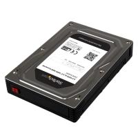 StarTech.com 2,5'' auf 3,5'' Aluminium SATA Festplattengehäuse für HDD/SSD bis 12,5mm