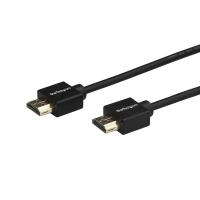 StarTech.com 2m Schlankes HDMI 2.0 Kabel, 4K 60Hz High-Speed HDMI-Kabel mit Ethernet, 4K 60Hz HDR10, UHD HDMI-Kabel, M/M Einrastende Stecker
