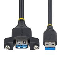 StarTech.com 2m USB-A Panelmontage Kabel, USB-A Stecker auf Buchse, USB 5Gbps Erweiterungskabel, Panelmontage Adapter, bild 10 von 10 ansehen