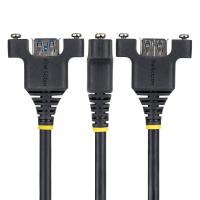 StarTech.com 2m USB-A Panelmontage Kabel, USB-A Stecker auf Buchse, USB 5Gbps Erweiterungskabel, Panelmontage Adapter, bild 2 von 10 ansehen
