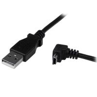 StarTech.com 2m USB auf Mini USB Anschlusskabel abgewinkelt - USB A zu Mini B Kabel