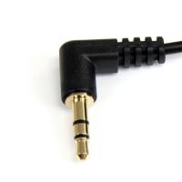 StarTech.com 30cm 3,5mm Klinke Audiokabel rechts gewinkelt - Stecker/Stecker