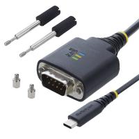 StarTech.com 30cm USB-C auf Seriell-Adapterkabel; COM Retention, FTDI-Chipsatz, USB-C zu DB9 RS232, Status-LEDs &, bild 6 von 12 ansehen