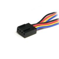 StarTech.com 30cm Y-Kabel für Lüfter - 4 Pin PWM Splitter Kabel Bu/St