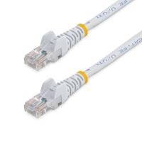 StarTech.com 3m Cat5e RJ45 UTP Netzwerkkabel Snagless - Cat 5e Patchkabel - Weiß