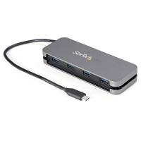 StarTech.com 4 Port USB-C-Hub - 4x USB-A - 5Gbit/s USB 3.0 Typ-C Hub (USB 3.2 Gen 1) - Busbetrieben - Tragbarer USB-C auf USB-A Adapter Hub - 28,5cm Kabel integriertes Host-Kabel