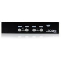 StarTech.com 4 Port VGA USB KVM Switch mit Hub - Professioneller VGA KVM Umschalter