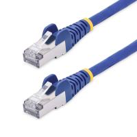 StarTech.com 50 cm Blaues CAT8 Netzwerkkabel, Snagless RJ45 Patchkabel, 25G/40G LAN Kabel, 2000MHz, 100W PoE++, S/FTP, 26AWG Reinkupfer, LSZH, Ethernetkabel mit Zugentlastung, Fluke Getestete PiMF Datenkabel