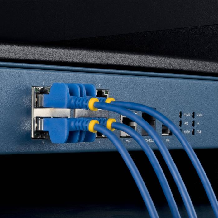 StarTech.com 6ASTP34BLS15CM10PK Netzwerkkabel Blau 0,15 m Cat6a U/FTP (STP) Rund — Bild 6 von 12