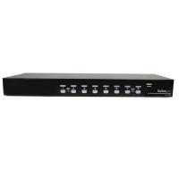 StarTech.com 8 Port Rackmount USB VGA KVM Switch - 8-fach VGA Umschalter mit Audio
