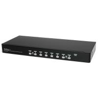 StarTech.com 8-Port USB KVM Switch-Set mit OSD und Kabeln Rackmontierbar