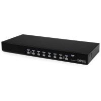 StarTech.com 8 Port USB / PS/2 KVM Switch mit OSD
