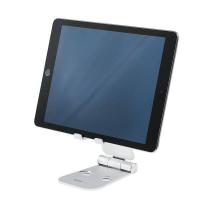 StarTech.com Handy und Tablet Ständer - Faltbarer Universalhalter für Smartphones und Tablets(4 bis 13 Zoll), Verstellbar, ergonomisch mit mehreren Winkeln für den Schreibtisch, tragbar
