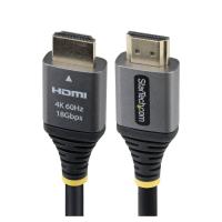 StarTech.com HDMMV5F HDMI-Kabel 1,5 m HDMI Typ A (Standard) Schwarz, Silber