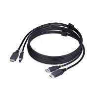 StarTech.com HU1226-KVM-CABLE Tastatur/Video/Maus (KVM)-Kabel Schwarz 1,8 m
