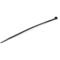 StarTech.com Kabelbinder - 203x4 mm, selbstsichernde Nylon-Kabelbinder mit gebogener Spitze, 22 kg Zugfestigkeit, 94V-2/UL, schwarz, 100 Stück