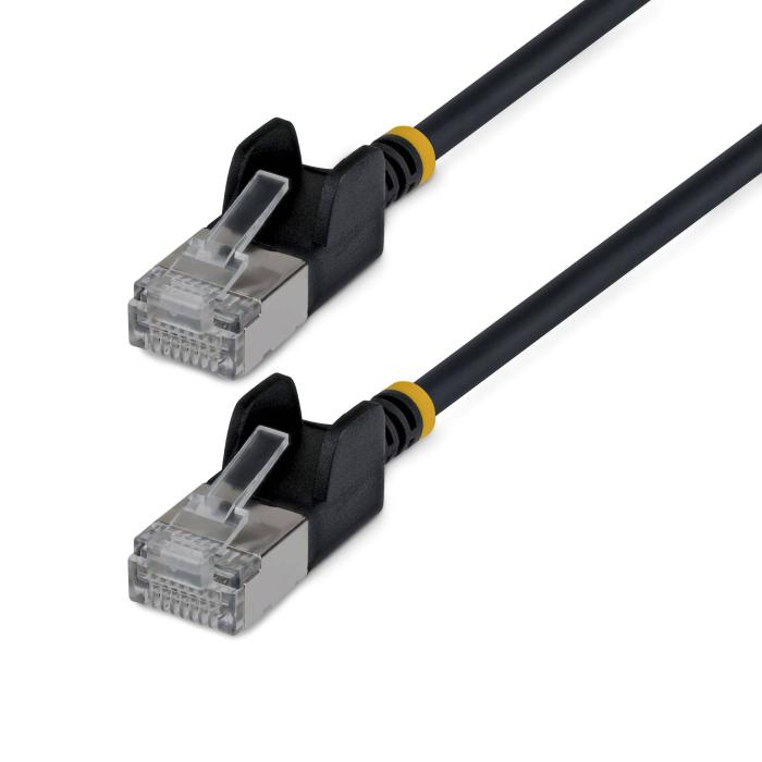StarTech.com N6APATSTP34BKS80CM Netzwerkkabel Schwarz 0,8 m Cat6a U/FTP (STP) Rund — Bild 6 von 10