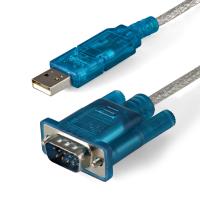 StarTech.com USB 2.0 auf Seriell Adapter Kabel - USB zu RS232 / DB9 Konverter 0,9m