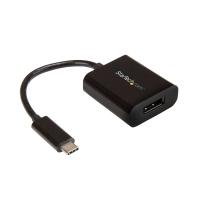 StarTech.com USB-C auf DisplayPort Adapter - 4K 60Hz / 8K 30Hz - USB Typ C zu DP 1.4 HBR2 Adapter Dongle - Kompakter USB-C (DP Alt Modus) Monitor Videokonverter - Thunderbolt 3 kompatibel