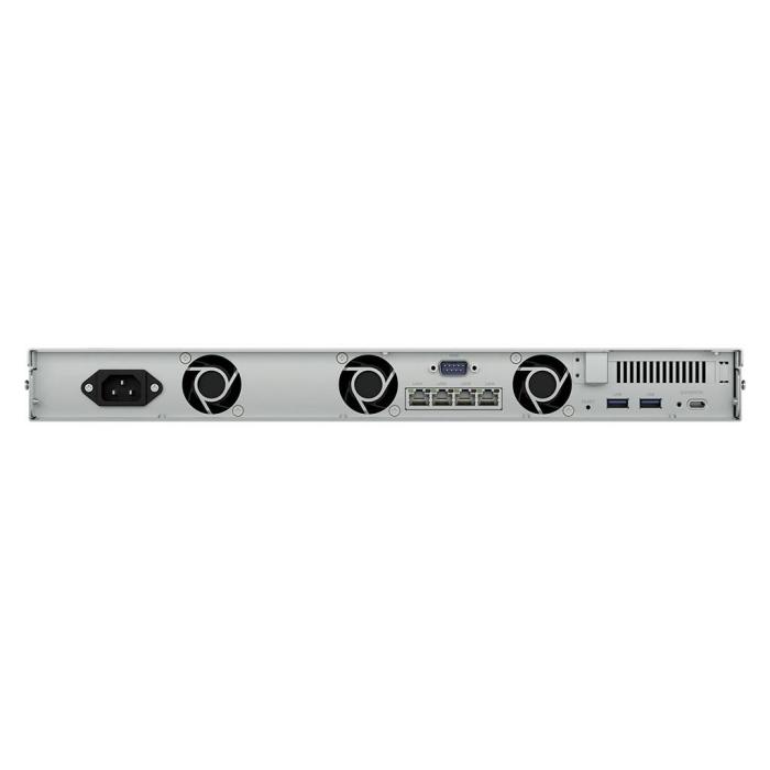 Synology RackStation RS826+ NAS & Speicherserver Rack (1U) AMD Ryzen V1500B 4 GB DDR4 0 TB DiskStation Manager Schwarz, Grau — Bild 4 von 12