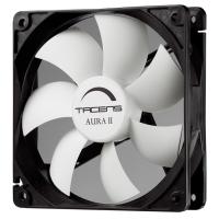 Tacens Aura II 12cm Computergehäuse Ventilator Schwarz, Weiß