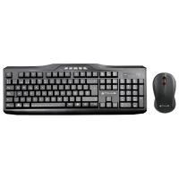 TALIUS KB-6001 Tastatur Maus enthalten Universal RF Wireless QWERTY Spanisch Schwarz