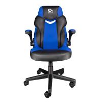 TALIUS TAL-CRAB-BLU Videospiel-Stuhl Universal-Gamingstuhl Schwarz, Blau