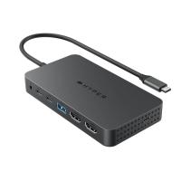 Targus HyperDrive Next Dual USB Typ-C 10000 Mbit/s Grau