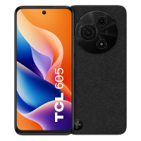 TCL 605 17 cm (6.7'') Dual-SIM Android 15 4G USB Typ-C 8 GB 256 GB 5200 mAh Schwarz