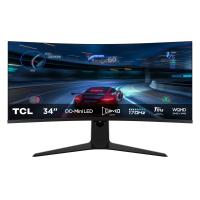 TCL R83 34R83Q Computerbildschirm 94 cm (37'') 3440 x 1440 Pixel LED Schwarz, Weiß