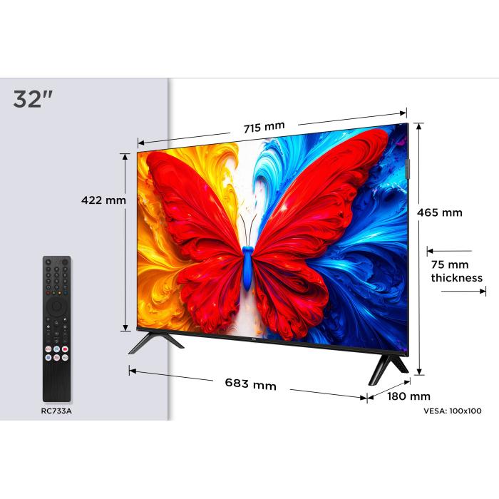TCL S5L 32S5L Fernseher 81,3 cm (32'') Full HD Smart-TV WLAN Schwarz 300 cd/m² — Bild 13 von 18