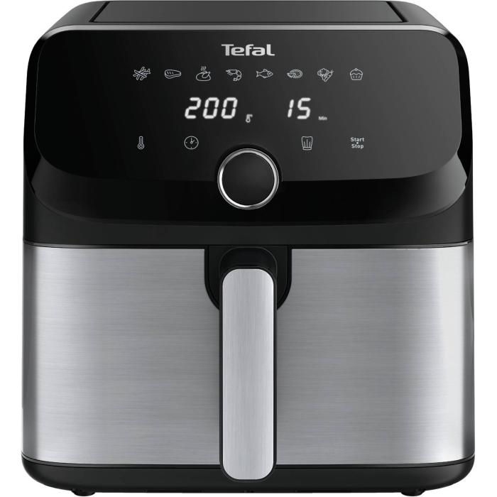 Tefal Easy Fry Mega EY855D10 Fritteuse Einzelbild 7,5 l Eigenständig 2020 W Heißluftfritteuse Schwarz, Edelstahl — Bild 14 von 24