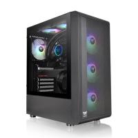 Thermaltake S200 TG ARGB Midi Tower Schwarz