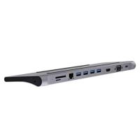 T'nB DOCKUSBC11 laptop-dockingstation & portreplikator Kabelgebunden USB 3.2 Gen 1 (3.1 Gen 1) Type-C Silber