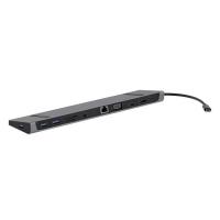 T'nB DSMST12 laptop-dockingstation & portreplikator Kabelgebunden USB 3.2 Gen 1 (3.1 Gen 1) Type-C Schwarz