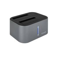 TooQ TQDS-805G Speicherlaufwerk-Docking-Station USB 3.2 Gen 1 (3.1 Gen 1) Type-B Aluminium