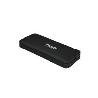 TooQ TQE-2280B Speicherlaufwerksgehäuse SSD-Gehäuse Schwarz M.2