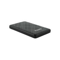 TooQ TQE-2500B Speicherlaufwerksgehäuse HDD / SSD-Gehäuse Schwarz 2.5''