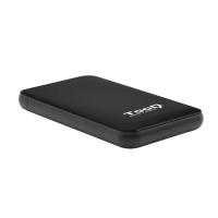 TooQ TQE-2528B Speicherlaufwerksgehäuse SSD-Gehäuse Schwarz 2.5''