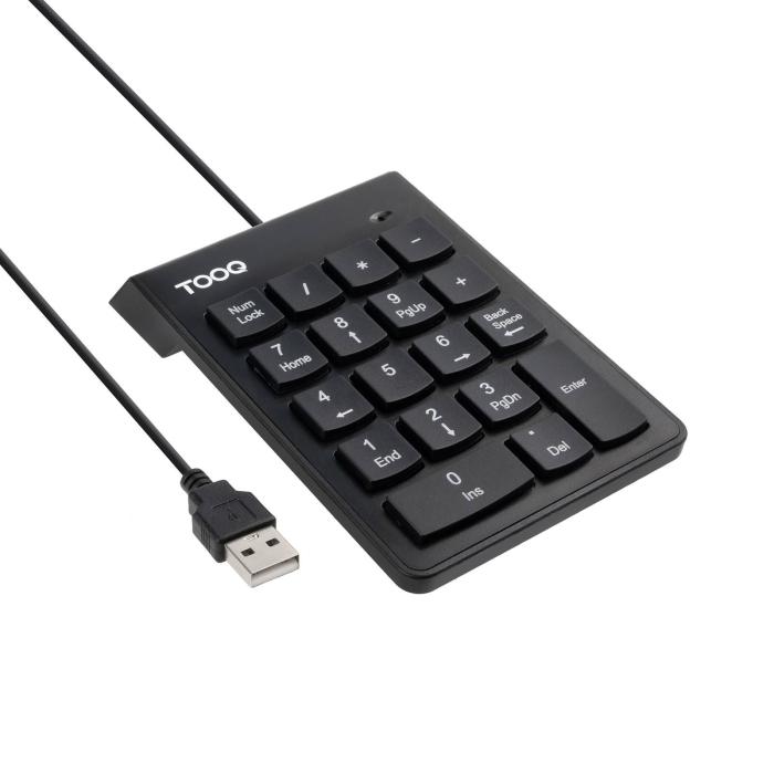 TooQ TQK-2001-B Tastatur Büro USB Nein Schwarz — Bild 6 von 10