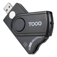 TooQ TQR-3012B Smart-Card-Lesegerät USB 2.0 Schwarz