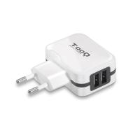 TooQ TQWC-1S02WT Ladegerät für Mobilgeräte GPS, MP3, MP4, Handy, Tragbare Spielekonsole, Smartphone, Tablets Weiß AC Drinnen