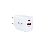 TooQ TQWC-2SC04WT Ladegerät für Mobilgeräte Universal Weiß AC Schnellladung Drinnen