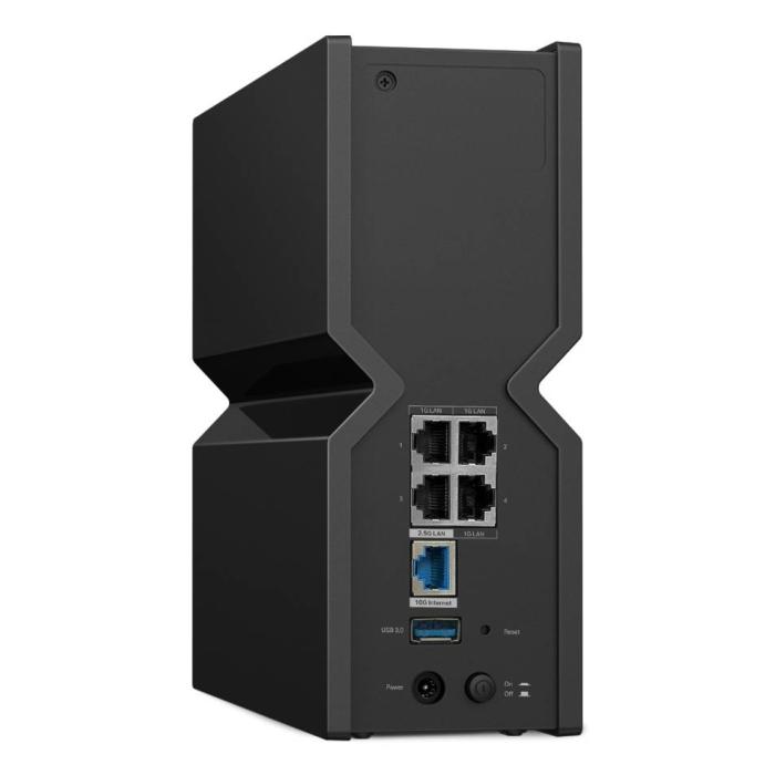 TP-Link Archer BE700 WLAN-Router Multi-Gigabit Ethernet Tri-Band (2,4 GHz/5 GHz/6 GHz) Schwarz — Bild 3 von 12